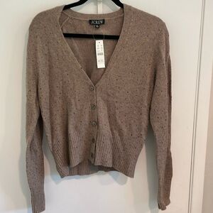 Jcrew Marino Wool Button Cardigan Size M